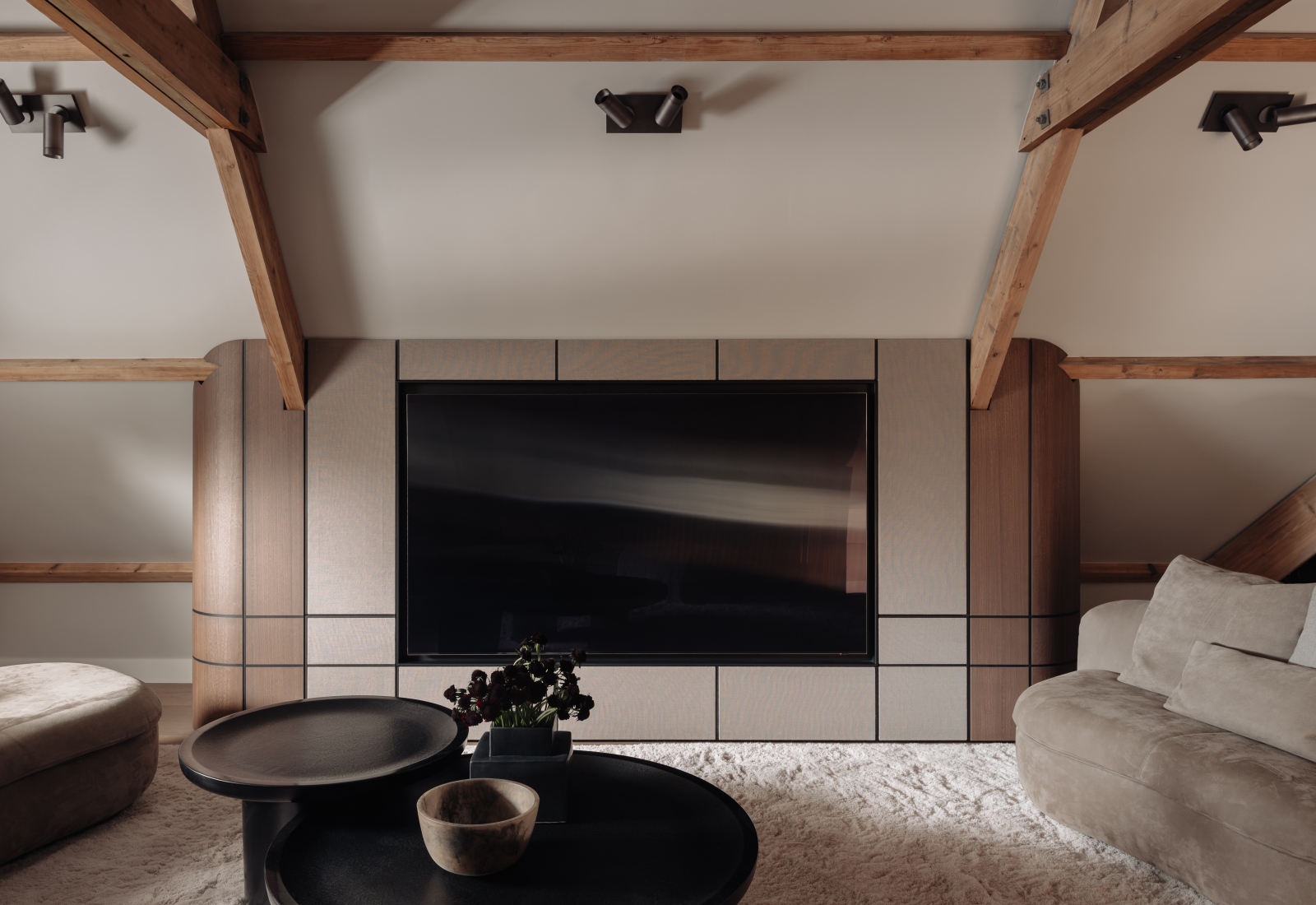 Luxe tv kast, tv kastenwand, cinewall