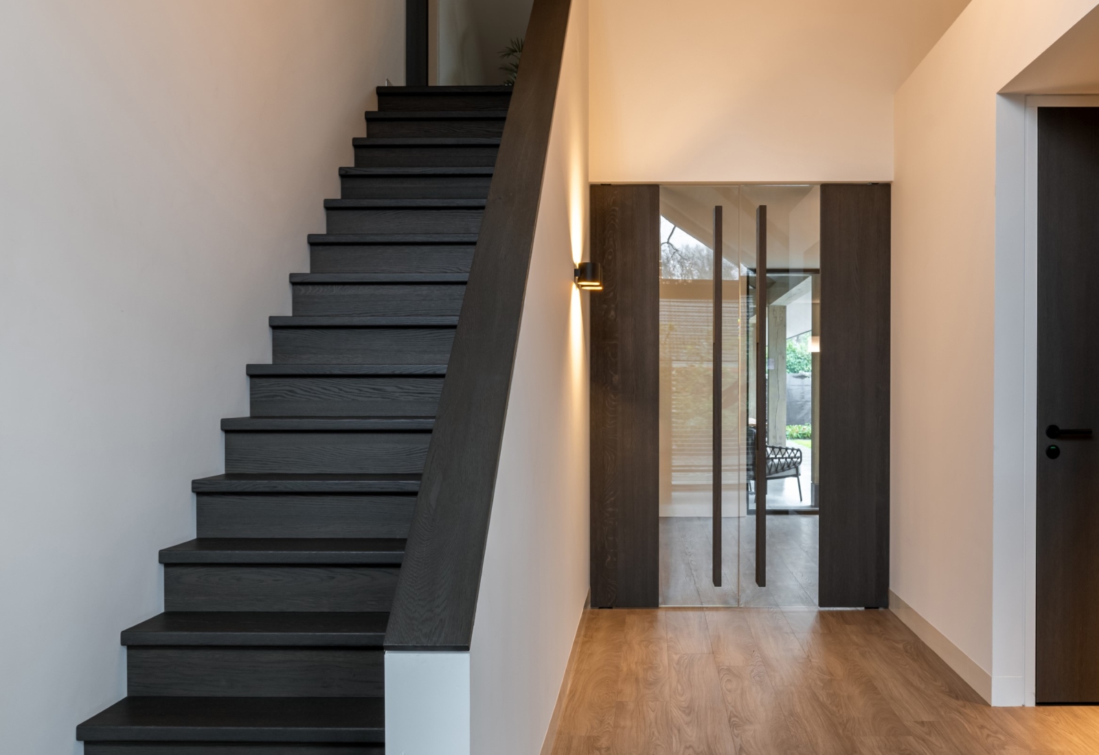 Exclusieve openslaande deur met glas